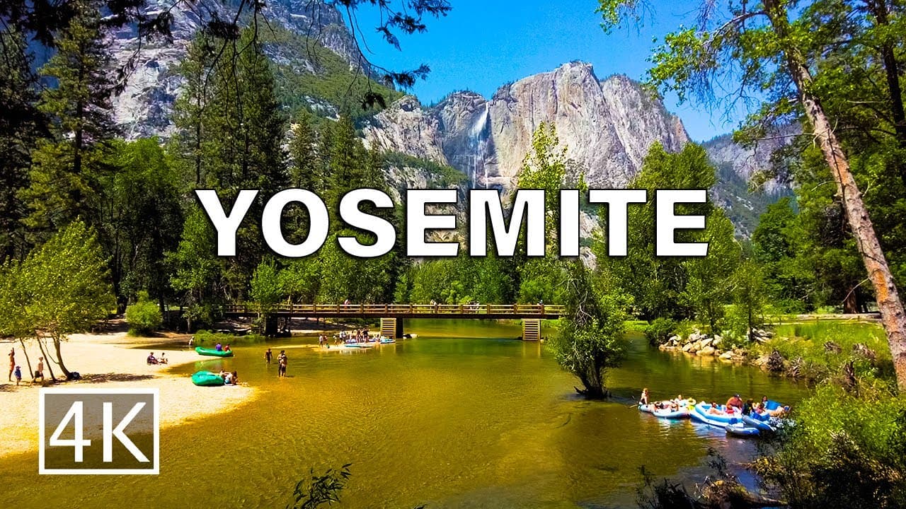 [4K] Yosemite National Park - California - Walking Tour
