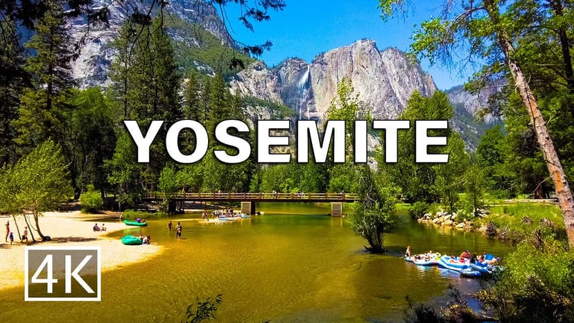 [4K] Yosemite National Park - California - Walking Tour